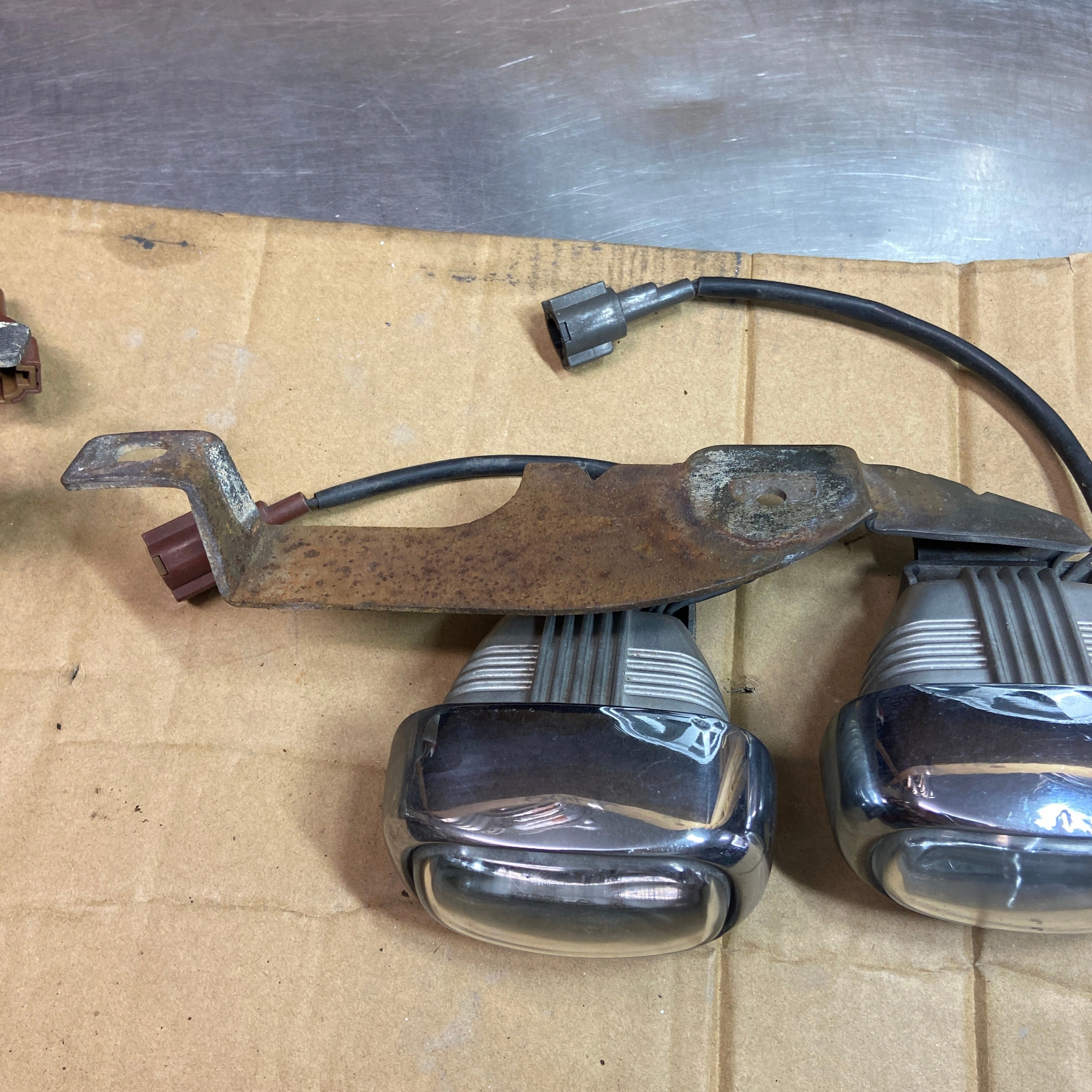 RARE OEM BCNR33 factory option fog lights