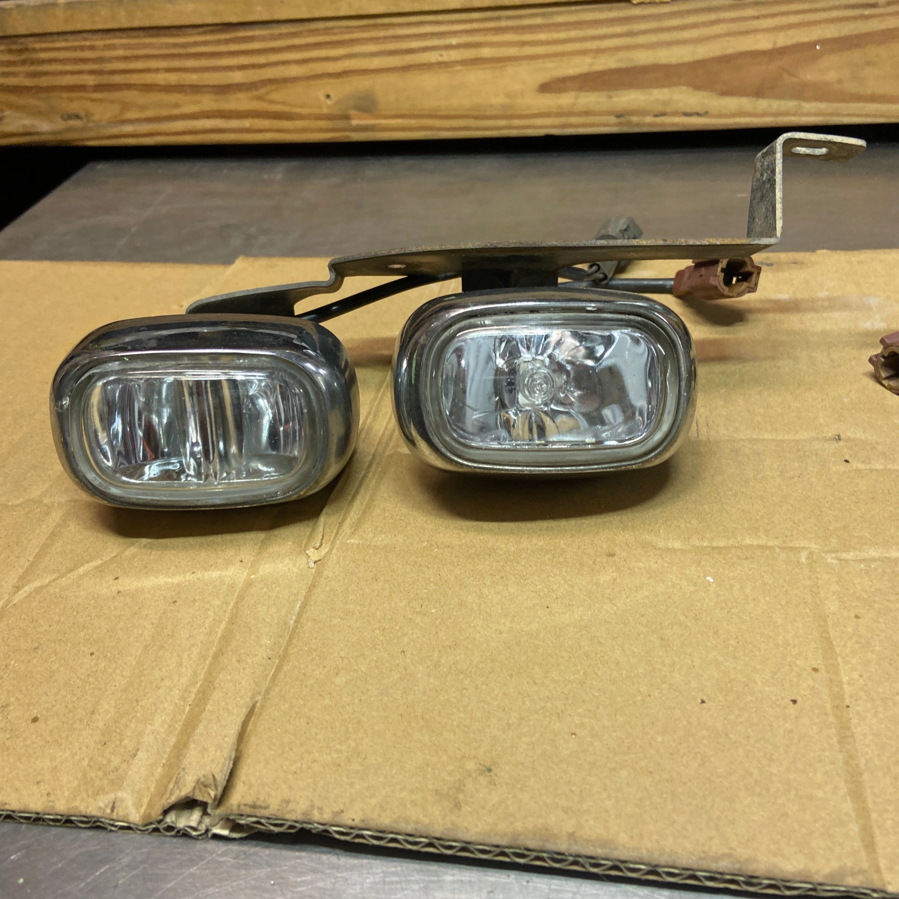 RARE OEM BCNR33 factory option fog lights