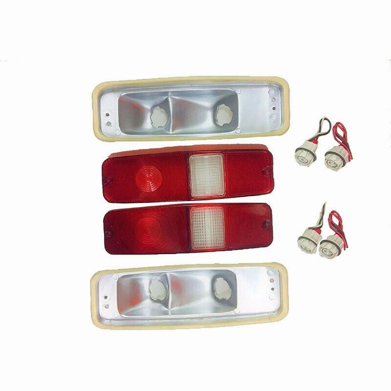 Scout II Tail Light Lens Set 70-78 International Brake Lens 69-75 D-Series Truck