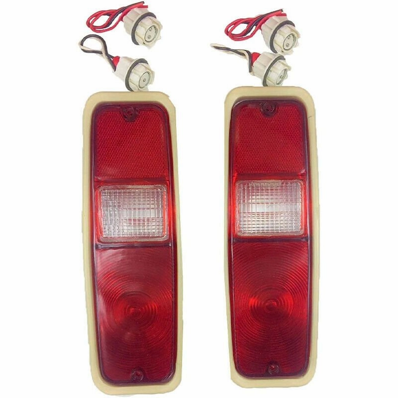 Scout II Tail Light Lens Set 70-78 International Brake Lens 69-75 D-Series Truck