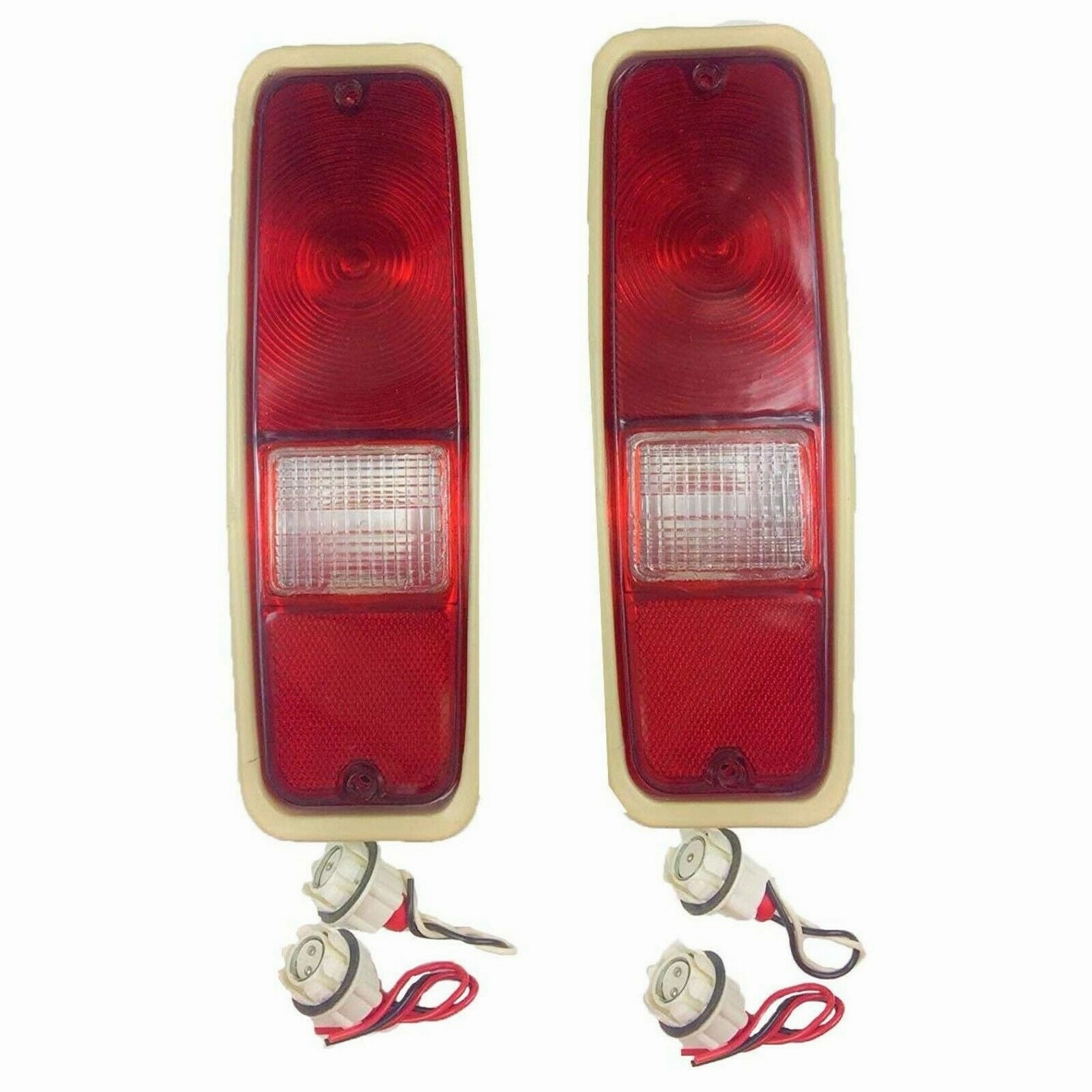 Scout II Tail Light Lens Set 70-78 International Brake Lens 69-75 D-Series Truck