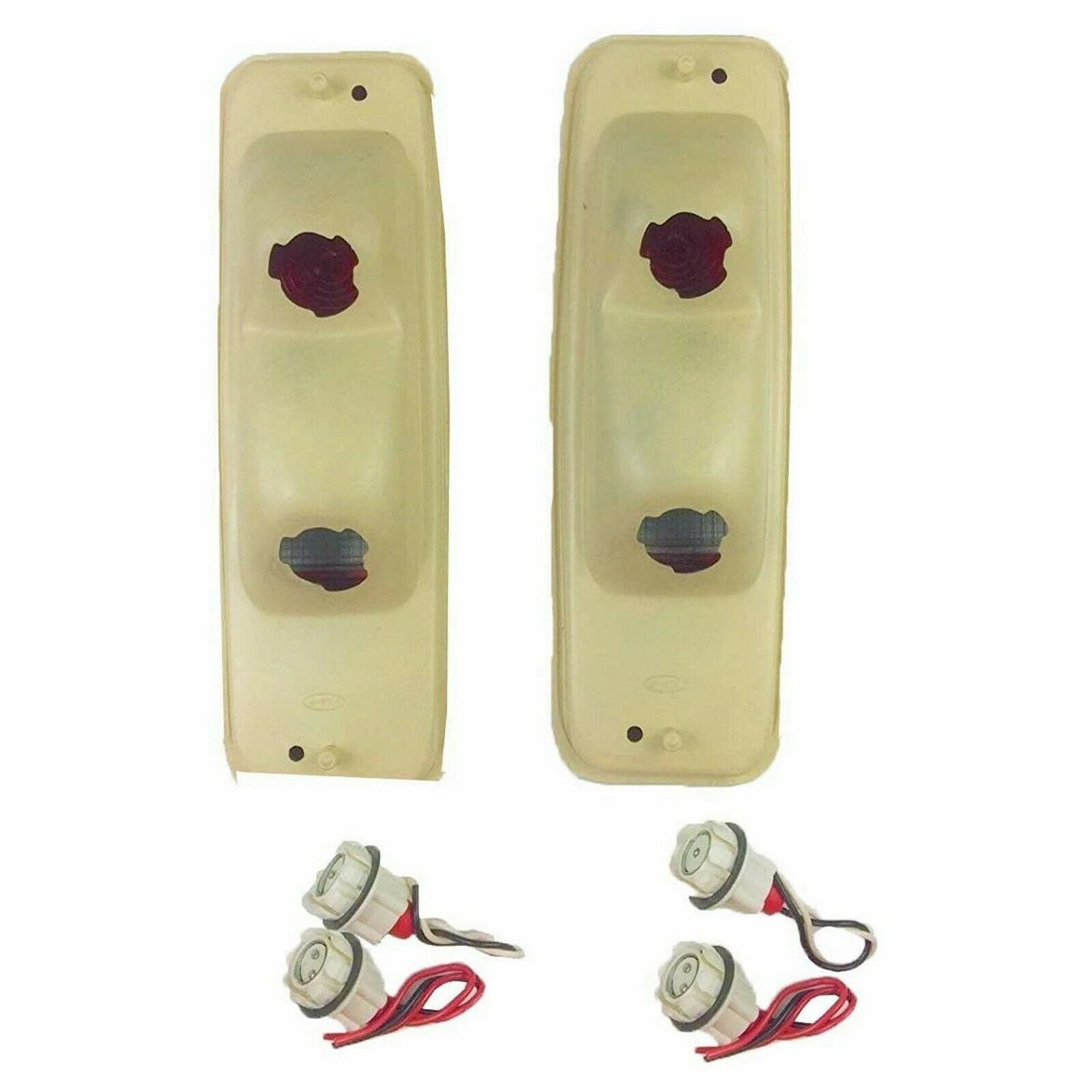 Scout II Tail Light Lens Set 70-78 International Brake Lens 69-75 D-Series Truck