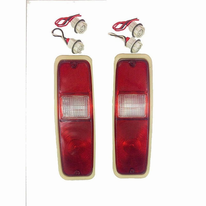 Scout II Tail Light Lens Set 70-78 International Brake Lens 69-75 D-Series Truck