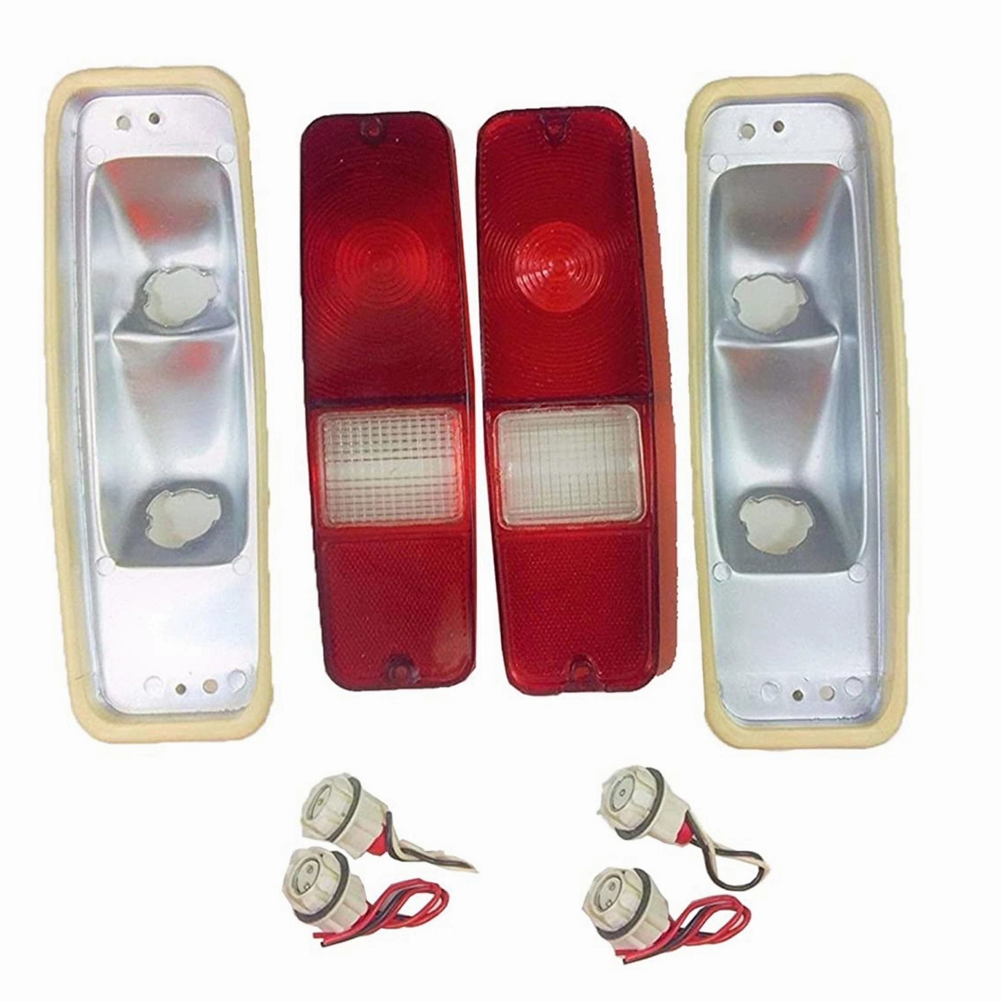 Scout II Tail Light Lens Set 70-78 International Brake Lens 69-75 D-Series Truck