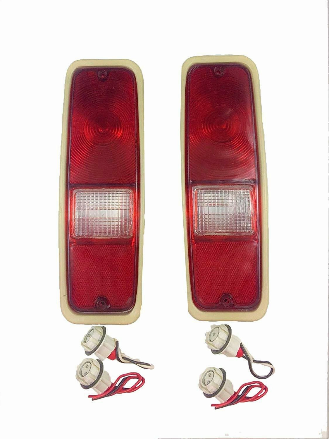 Scout II Tail Light Lens Set 70-78 International Brake Lens 69-75 D-Series Truck