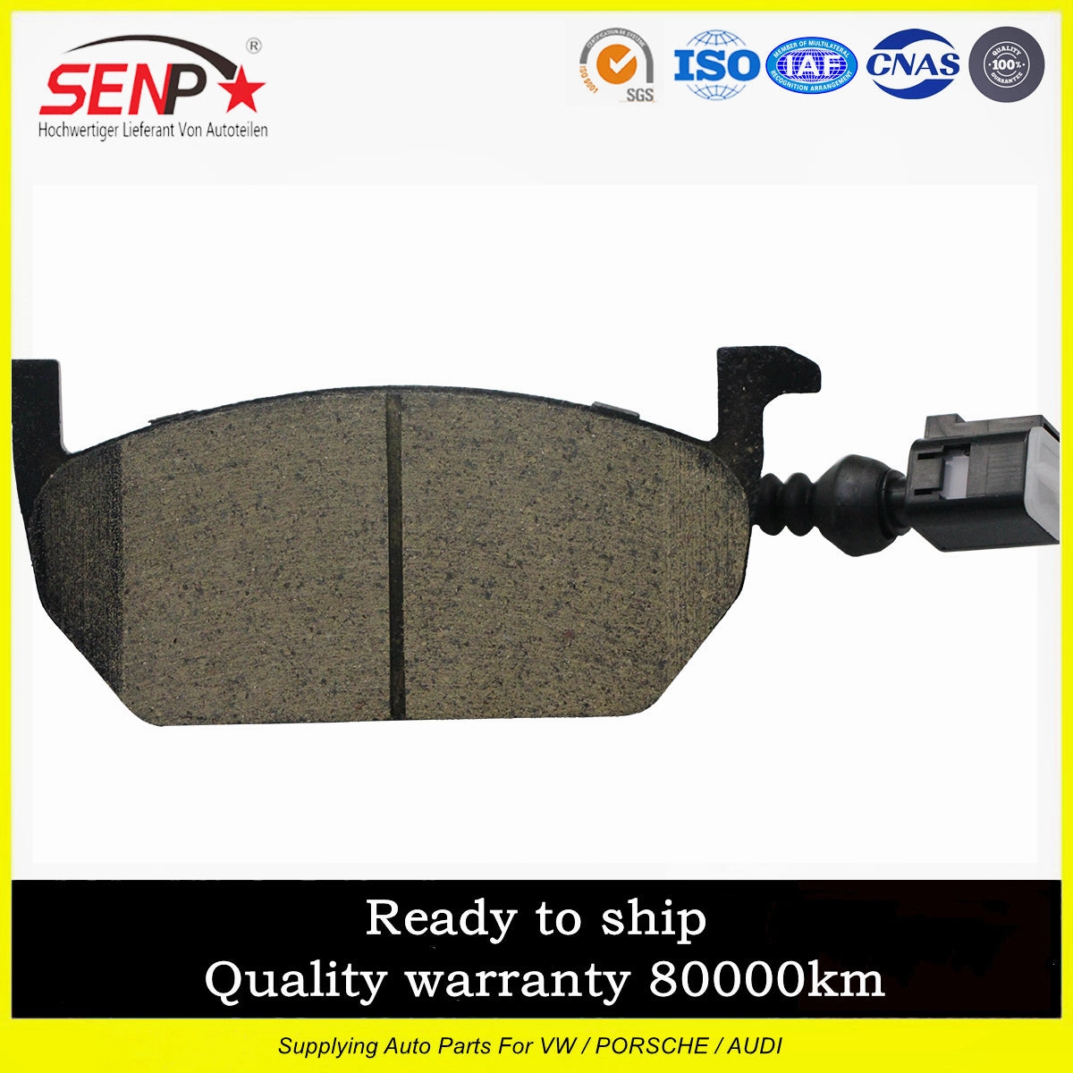 SENP Car Parts Brake Pad 5Q0622151T Brake Pads For Audi A3