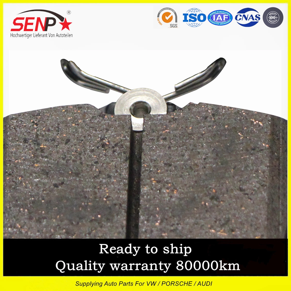 SENP Car Parts Brake Pad 5Q0622151T Brake Pads For Audi A3