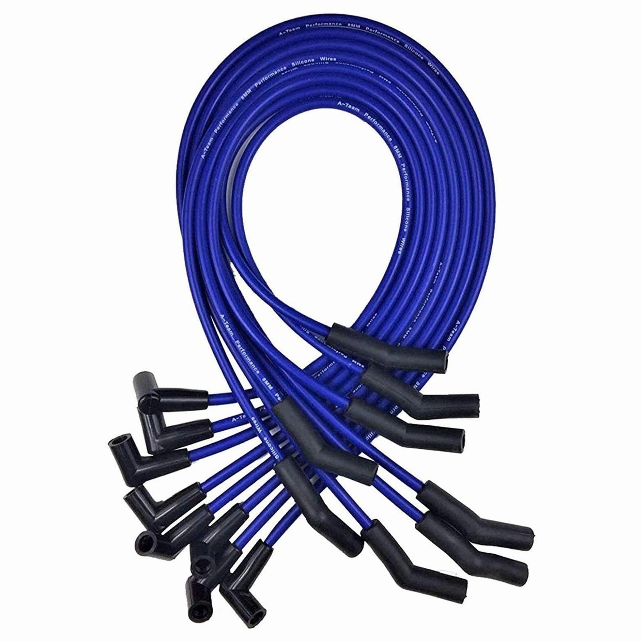 SMALL BLOCK FORD SBF 221 260 289 302 BLUE HEI Distributor   8mm SPARK PLUG WIRES