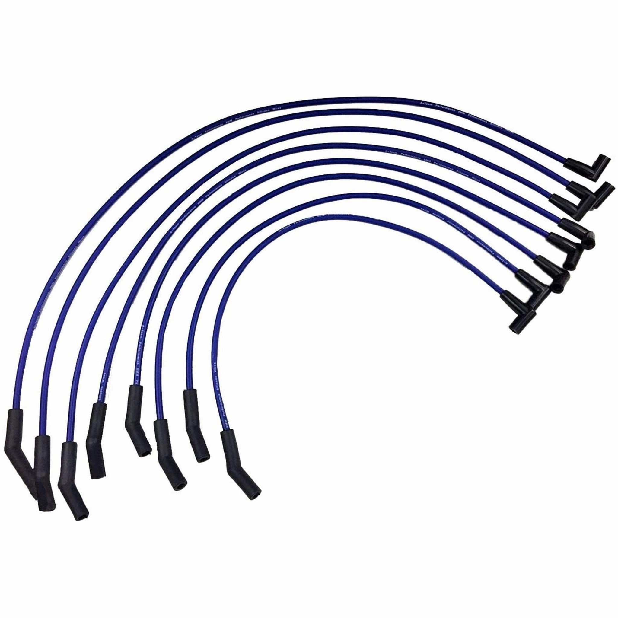 SMALL BLOCK FORD SBF 221 260 289 302 BLUE HEI Distributor   8mm SPARK PLUG WIRES