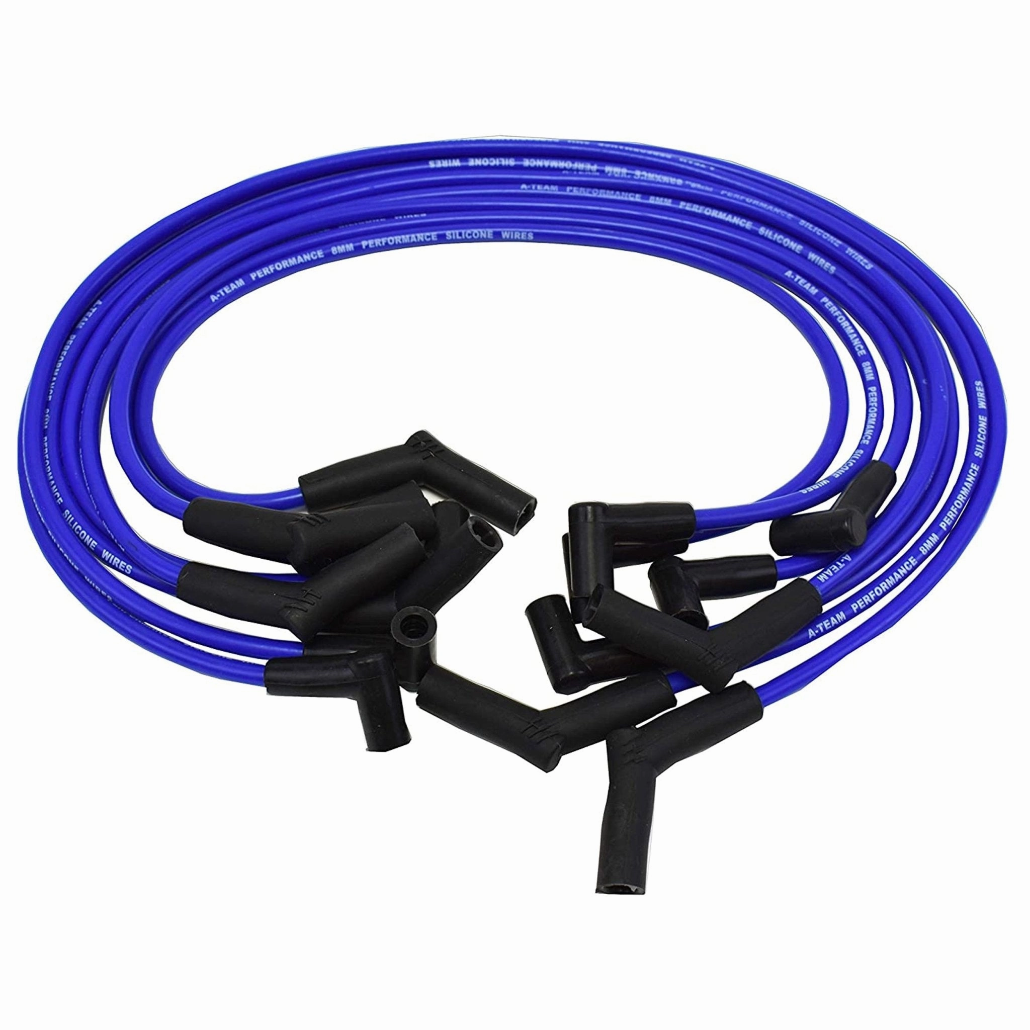SMALL BLOCK FORD SBF 221 260 289 302 BLUE HEI Distributor   8mm SPARK PLUG WIRES