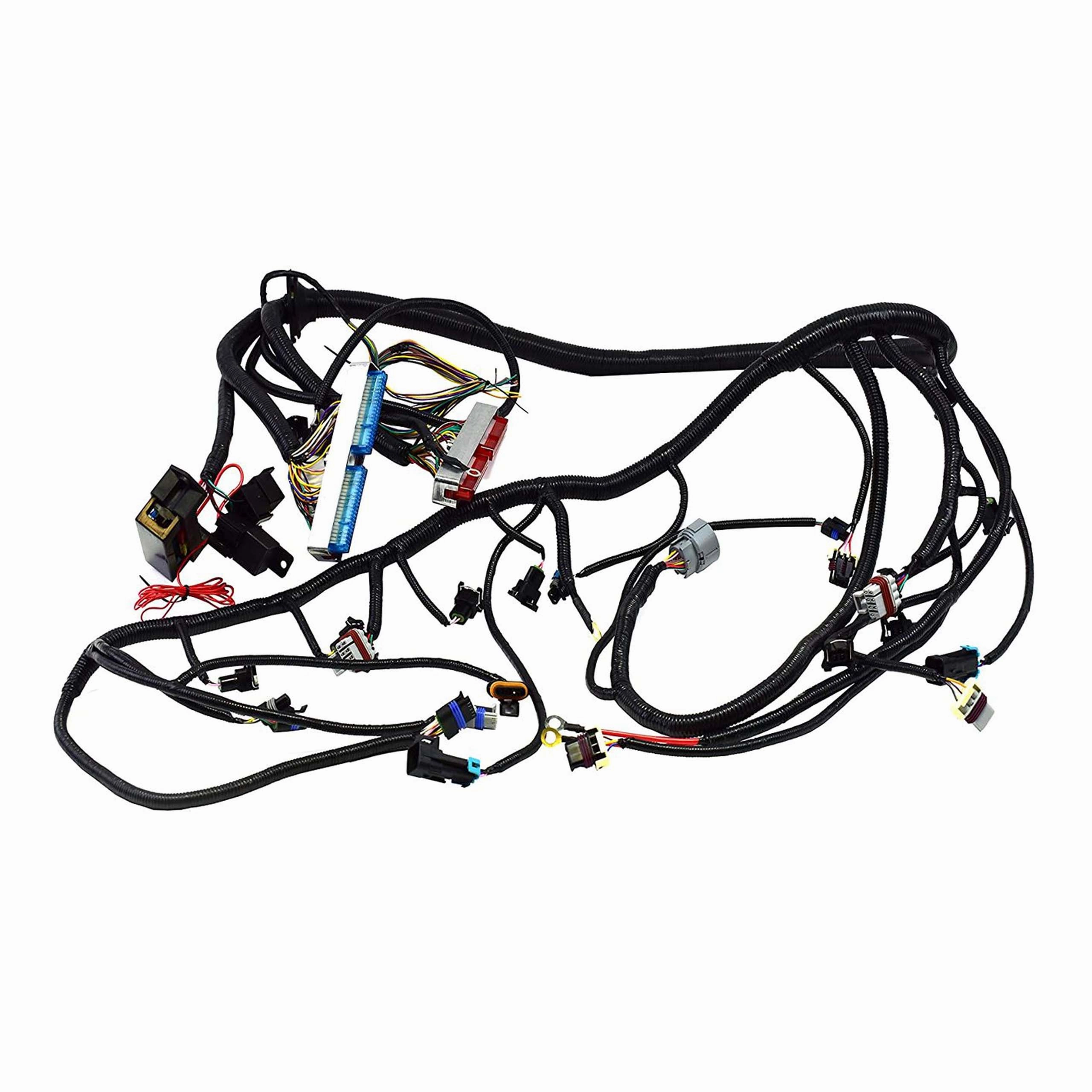 Standalone Wiring Harness W-4L60E DBC Compatible With 4.8 5.3 6.0 GM LS LS1 LS6 LS Truck Swap Vortec 1999-2003