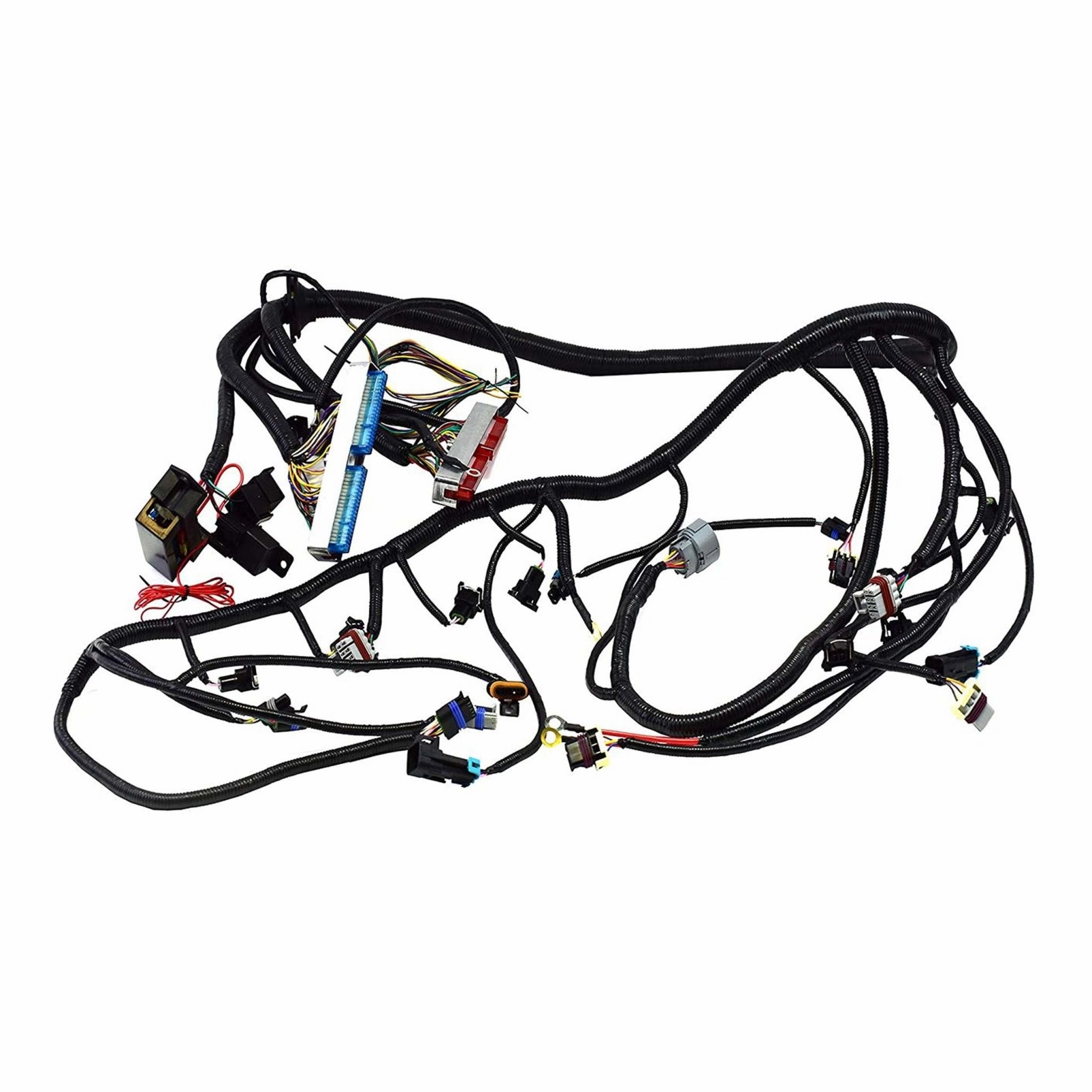 Standalone Wiring Harness W-4L60E DBC Compatible With 4.8 5.3 6.0 GM LS LS1 LS6 LS Truck Swap Vortec 1999-2003