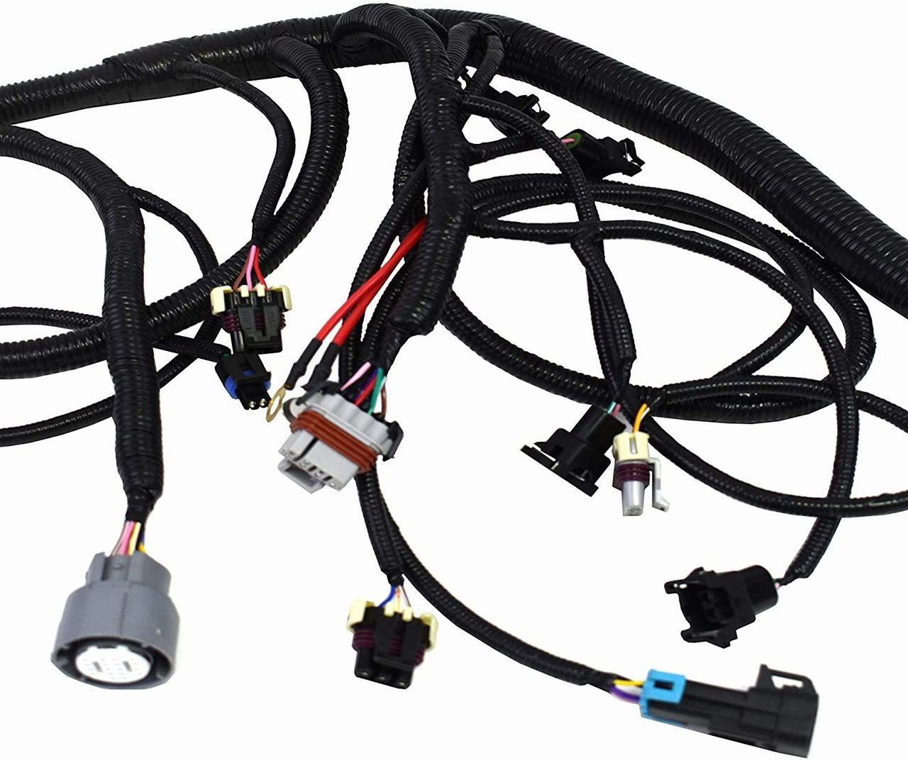 Standalone Wiring Harness W-4L60E DBC Compatible With 4.8 5.3 6.0 GM LS LS1 LS6 LS Truck Swap Vortec 1999-2003