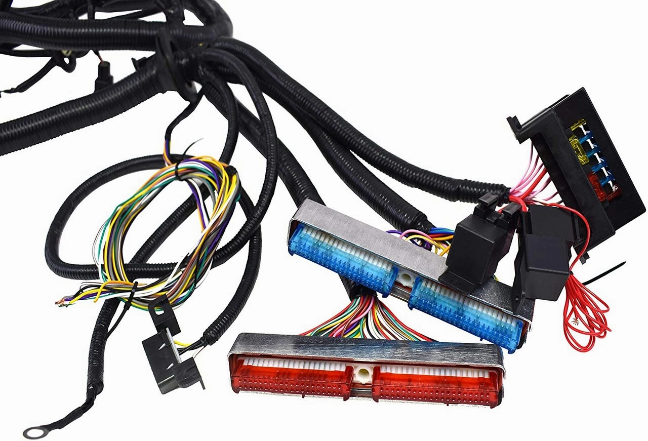 Standalone Wiring Harness W-4L60E DBC Compatible With 4.8 5.3 6.0 GM LS LS1 LS6 LS Truck Swap Vortec 1999-2003