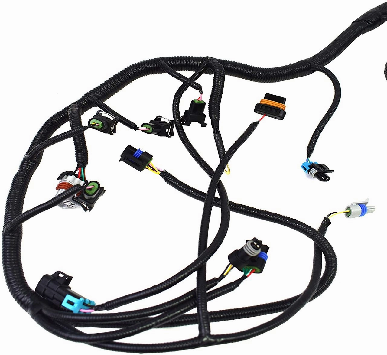Standalone Wiring Harness W-4L60E DBC Compatible With 4.8 5.3 6.0 GM LS LS1 LS6 LS Truck Swap Vortec 1999-2003