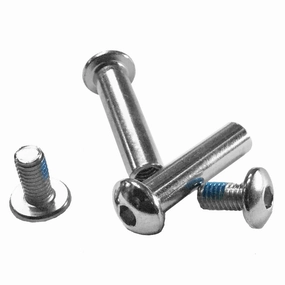 Steel Double Axle for brake Hex. 38mm/8mm