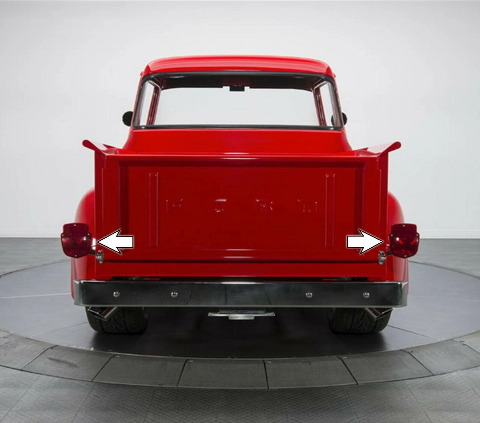 TAIL LIGHT 1953 1954 1955 1956 FORD PICKUP TRUCKS F100 F-100 HOUSING PAIR Backup