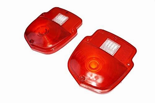 TAIL LIGHT LENS 1953 1954 1955 1956 FORD PICKUP TRUCKS F100 F-100 PAIR W-Backup