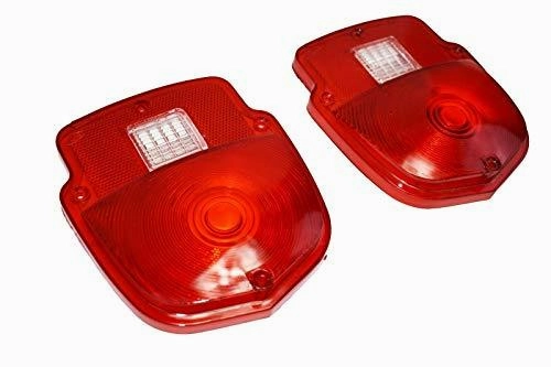 TAIL LIGHT LENS 1953 1954 1955 1956 FORD PICKUP TRUCKS F100 F-100 PAIR W-Backup