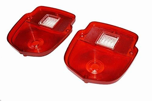 TAIL LIGHT LENS 1953 1954 1955 1956 FORD PICKUP TRUCKS F100 F-100 PAIR W-Backup