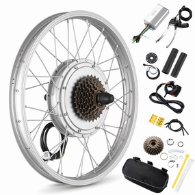 TheLAShop 36v 750W 20in Rear Wheel Electric Bicycle E-Bike Motor Kit