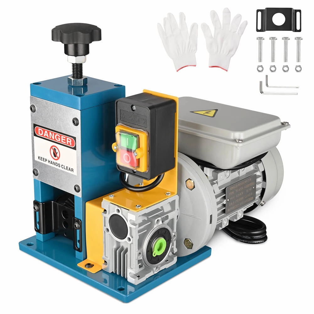 TheLAShop Automatic Wire Cable Stripping Machine Scrap Cable Copper