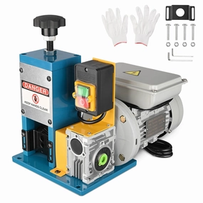 TheLAShop Automatic Wire Cable Stripping Machine Scrap Cable Copper