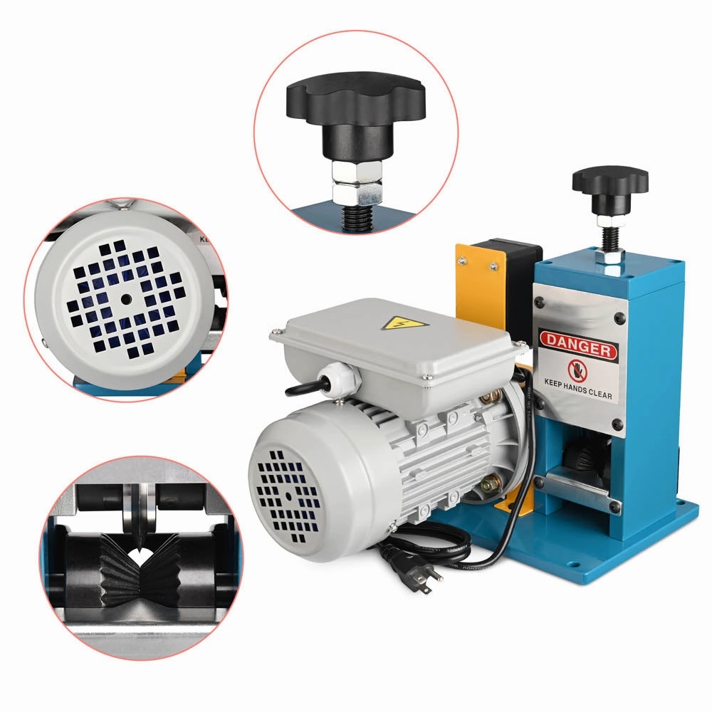 TheLAShop Automatic Wire Cable Stripping Machine Scrap Cable Copper
