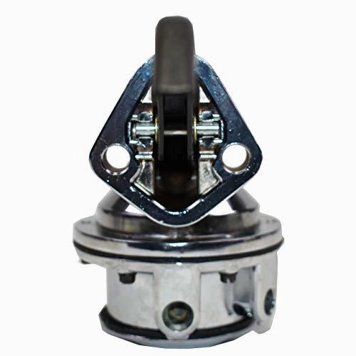 Two Valve Mechanical Fuel Pump for SB Small Block Ford 221 260 289 302 351 Chrome