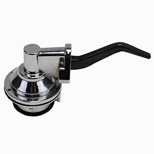 Two Valve Mechanical Fuel Pump for SB Small Block Ford 221 260 289 302 351 Chrome