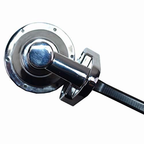 Two Valve Mechanical Fuel Pump for SB Small Block Ford 221 260 289 302 351 Chrome